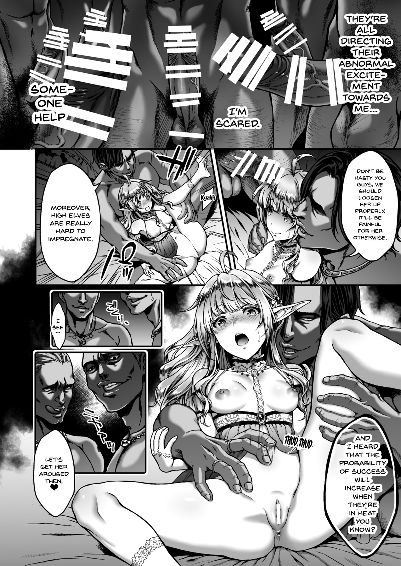 Hentai Manga Comic-Twilight's Prostitute Elf 4-Read-12